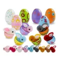 thumbnail image 4 of Kid Creative DIY Toy Easter Egg Decoration Toys Rabbit Egg Build Brick 10PCS Easter Ribbon Shell Plastic Twisted Egg Toys For Kids Gift Easter Box Christmas Gifts, 4 of 5