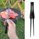 thumbnail image 4 of Pinzas para alimentos clip de barbacoa al aire libre inofensivo puntiagudo a prueba de herrumbre portátil multipropósito para acampar ANGGREK Otros, 4 of 8
