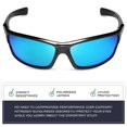 thumbnail image 3 of Gafas Deportivas Nitrogen Polarizadas Envolventes con Protección UV400, 3 of 6