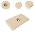 thumbnail image 6 of Zxpjkyu Massage Table Face Hole Towel Lightweight Washable Table Cover Soft Beauty Towel beige, 6 of 9