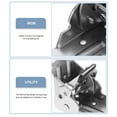 thumbnail image 5 of 4 Pcs Folding Table Leg Hinge Desk Legs Garage Door Hinges Bracket Springs to Close, 5 of 6