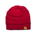 thumbnail image 2 of Basico Unisex Adult Warm Chunky Soft Stretch Cable Knit Beanie Cap Hat, 2 of 3