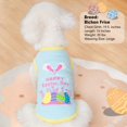 thumbnail image 5 of Camisa para perros cyeollo Easter, paquete de 2 unidades, para perros pequeños y medianos, 5 of 5