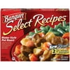 Banquet Select Recipes: Tender Beef, Red-Skin Potatoes and Carrots In A Home-Style Gravy With A Side of Green Beans Meal, 9.6 oz