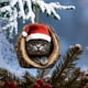 thumbnail image 5 of Colgante Decorativo Adorno navideño plano conmemorativo para mascotas, de acrílico, ideal para decorar el hogar (1 unidad). Rkxzt, 5 of 9