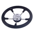 thumbnail image 4 of Volante para barco, accesorio universal para vehículos acuáticos, pomo de dirección profesional de 13,5 pulgadas para embarcaciones marinas., 4 of 8