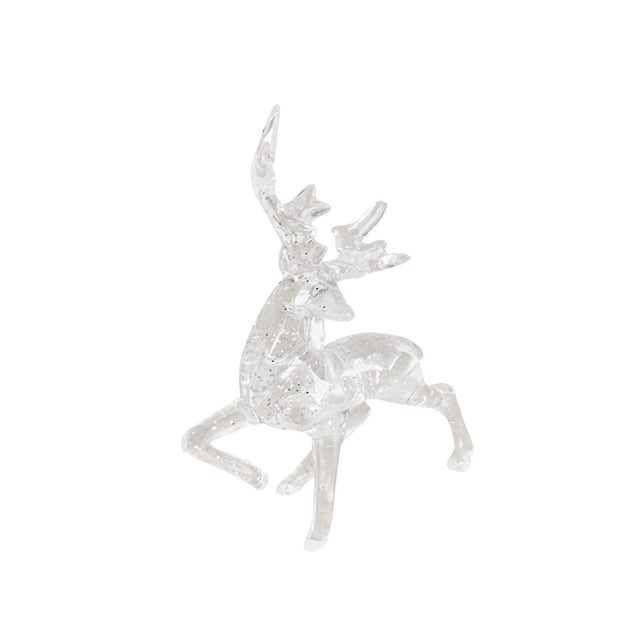 Familia de ciervos iluminados JanHm decoración de invierno para patios delanteros