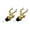 Gold, variant on 2Pcs Decorative GiftAn1ma1Deer Head Steel Wine Pourer with Leak Proof Stopper