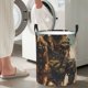 thumbnail image 5 of Fotbe desert Man Shepherd Dog Cesto de Ropa con Asas, Cesto Impermeable de Gran Capacidad, Bolsa de Lavado para Dormitorio, Cesto de Ropa con Ruedas y Asas-Medium, 5 of 6