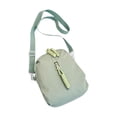 thumbnail image 2 of Bolso de hombro para mujer, moderno, con cremallera, práctico, para viaje Verde, 2 of 9