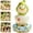 C, variant on Nallwabiu Rotatable Ceramic Duck Figurine with Headscarf, Kawaii Healing Desktop Decoration, Cute Art Ornament for Home & Office