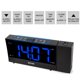 thumbnail image 5 of Reloj despertador Radio Digital Dimmer Proyección doble Snooze Escritorio FM Habitación para Guardería Sala de Relojes Negro Macarena Despertador digital, 5 of 7