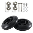 thumbnail image 3 of 80X24mm Luggage Wheels Replacement Case Wheels with 6mm Carbon Steel Bearings Wheels for Suitcase Skate 2 Pair, 3 of 8
