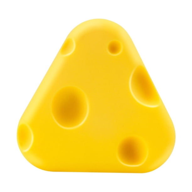 Pisexur Electrónica para Hombres Queso Altavoz Bluetooth Lindo Altavoz Inalámbrico con Forma de Queso Mini Portátil Decoración de Escritorio Efectos de Sonido Estéreo Electrónica para Niños, Organiza