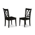 thumbnail image 3 of Asian Dining Set 5Pc Rectangle Table & 4 Chairs - 42/60" Leaf Extension Kitchen Furniture, 3 of 5