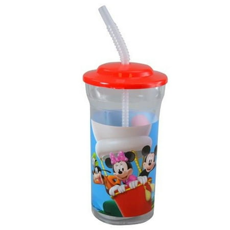 Drink Bottle - Mickey Mouse - Water Bottle - Red - 16oz - w