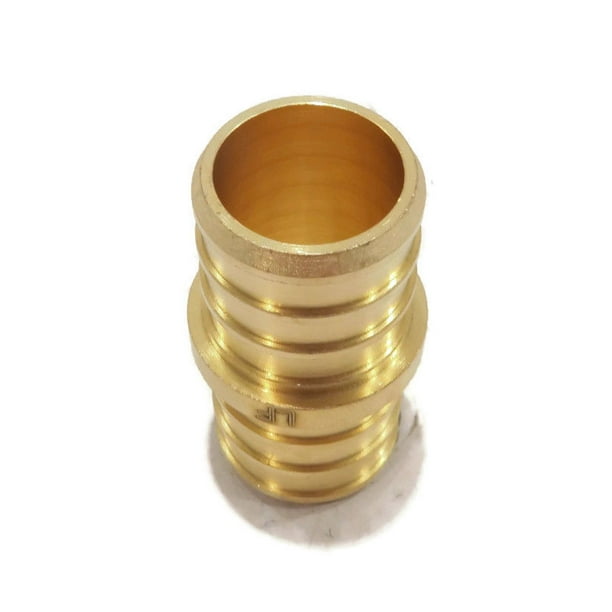 New 3/4" PEX BRASS LEAD FREE COUPLING Crimp Fitting Water Line Coupler Connector by The ROP Shop