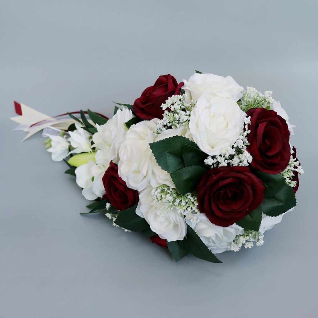 Wedding Bridal Holding Artificial Flowers , , 50 x 23 x 30cm
