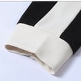 thumbnail image 6 of HBGVBA Men's Track Jacket, Stand Collar Full‑Zip Color Blocked Sport Coat, Contrast Stripe Ribbed Cuff Outerwear for Gym Running Daily Casual Wear, 6 of 6