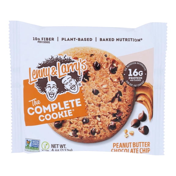 LENNY & LARRYS - Complete Cookie Peanut Butter Chocolate Chip 4OZ