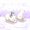 Purple White, variant on Castle Fairy Girls Cute Watercolor Polar Bear Queen Sheets 4 Pieces,Penguin Sled Snowflake Queen Sheet Sets,Pink White,1 Fitted Sheet, 1 Flat Sheet and 2 Pillowcases