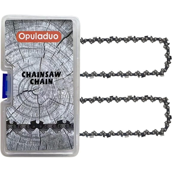 Opuladuo 2PC 16'' Chainsaw Chain Replacement for EGO Power  CS1613 / CS1604 / CS1600 / CS1610 / CS1611 16-Inch 56V Chainsaw