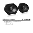 thumbnail image 4 of 2 Pairs (QTY 4) of JVC CS-J 6"x8" 250W Max Power Car Audio 2-Way Coaxial Vehicle Speakers Bundle Combo with 50 Ft 16 Gauge Audio Speaker Wiring, 4 of 4