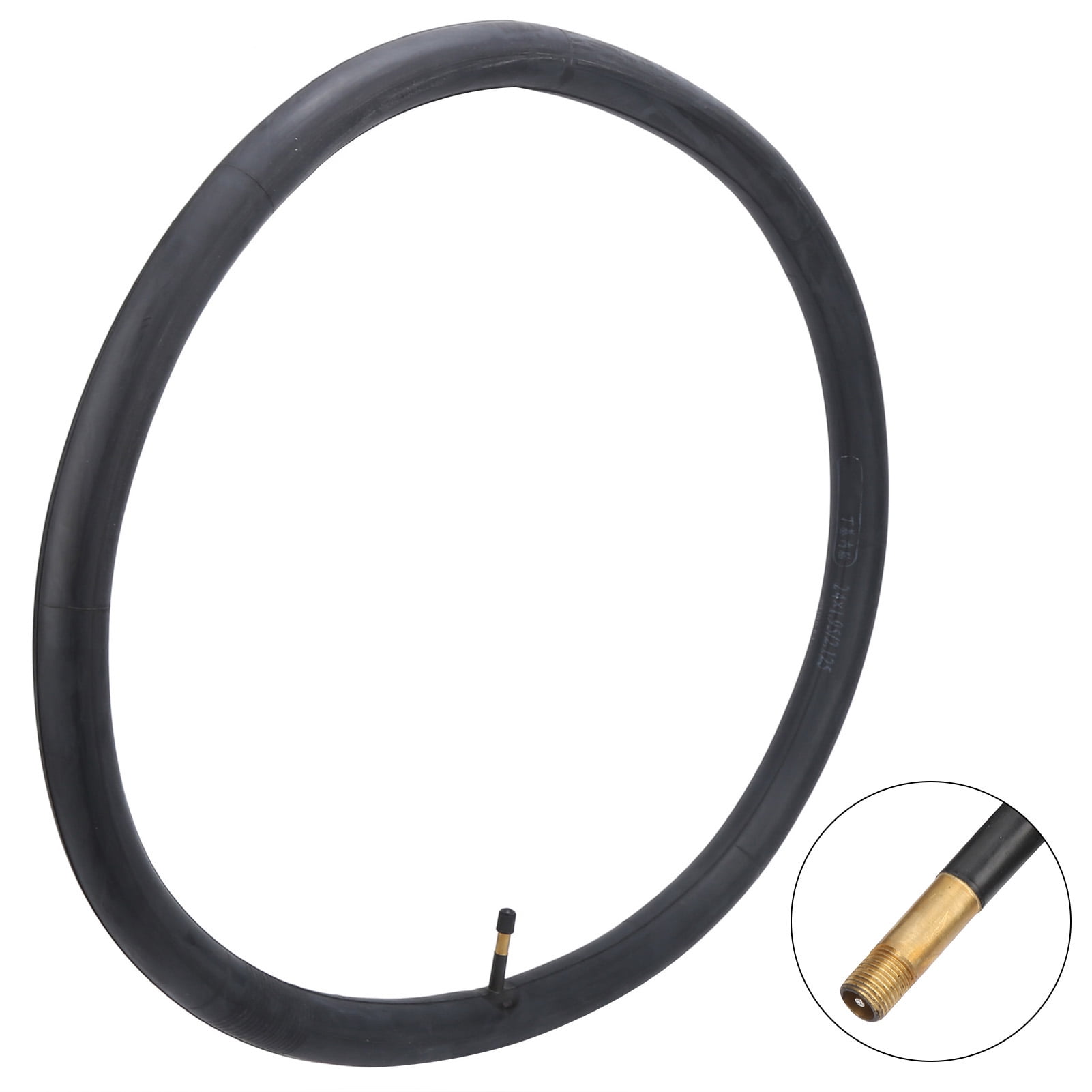 YunSCM Lot 2 Chambres à Air 24 Pouces – 24x1,50/1,75, Valve Schrader 32 Mm Pour Vélo Et VAE