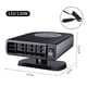thumbnail image 3 of Calentador eléctrico para coche de 2 velocidades, desempañador de viento, calentamiento rápido, desempañador giratorio de 360 ​​grados 12V 120W, 3 of 4