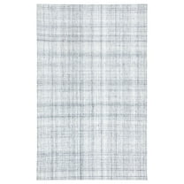SAFAVIEH Marbella Eleanor Plaid Area Rug, Grey/Ivory, 5' x 8'