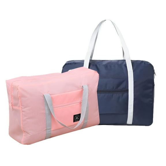 GASTROPOD 2 pack Personal Item Bag 18x14x8 Foldable Travel Duffel Bag Tote Carry on Luggage Duffle Overnight for Women and Men