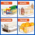 thumbnail image 3 of NutriChef, Kitchen Organizers and Storage, Fridge Organizers and Storage, Food Storage Containers, Refrigerator Organizer, Great for Fridge, Egg Storage, Pantry, Cupboard, Kitchen Storage, 6 Bins, 3 of 4