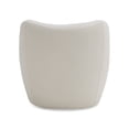 thumbnail image 4 of Reno Loy 31 Inch Accent Chair, White Polyester, Modern Round Legs, 4 of 6