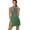 BZA1668, variant on Abstract Vector green wave Sports Dresses Women Tennis Dress with Separate Shorts One-Piece Slim Fit Golf Dress