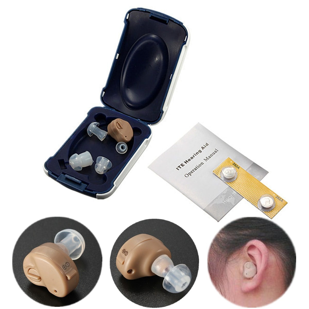 Mini Micro Best Sound Voice Amplifier In Ear Hearing Aids Aid