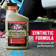 (2 pack) STP Synthetic Oil Treatment Engine Oil Additive, 15 fl oz