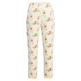 thumbnail image 6 of Winnie the Pooh Women's Hacci Knit Wide Leg Sleep Pants, Sizes XS-3X, 6 of 6