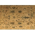 thumbnail image 1 of Ahgly Company Indoor Rectangle Abstract Brown Modern Area Rugs, 7' x 10', 1 of 4