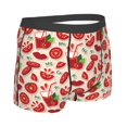 thumbnail image 4 of Uemuo Tomatoes Pattern Men's Boxer Briefs,Trunk Anti-Chafing,Comfortable, Durable, and Stylish Underwear-Large, 4 of 9