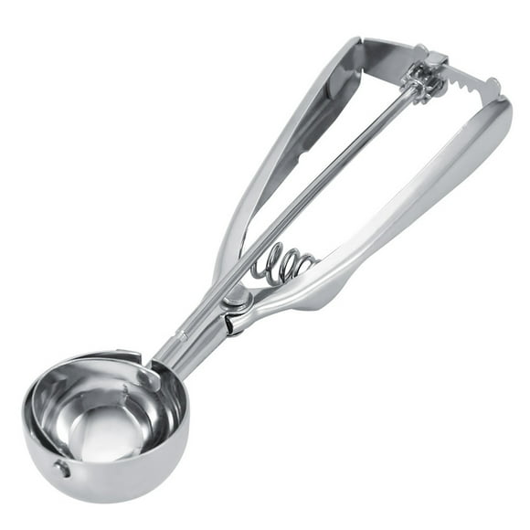 Stainless Steel Ice Cream Scoop Cookie Scoop Ice Cream Scoop Trigger(4cm Diameter)