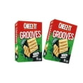 thumbnail image 3 of ( 2 Pack ) Cheez-It Grooves Sharp White Cheddar Cheese Snack Crackers, 9 oz, 3 of 6