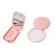thumbnail image 1 of Foldable Biscuit-Shaped Makeup Mirror Portable Round Princess Design Essential Beauty Accessory for Travel Lover square yellow, 1 of 4