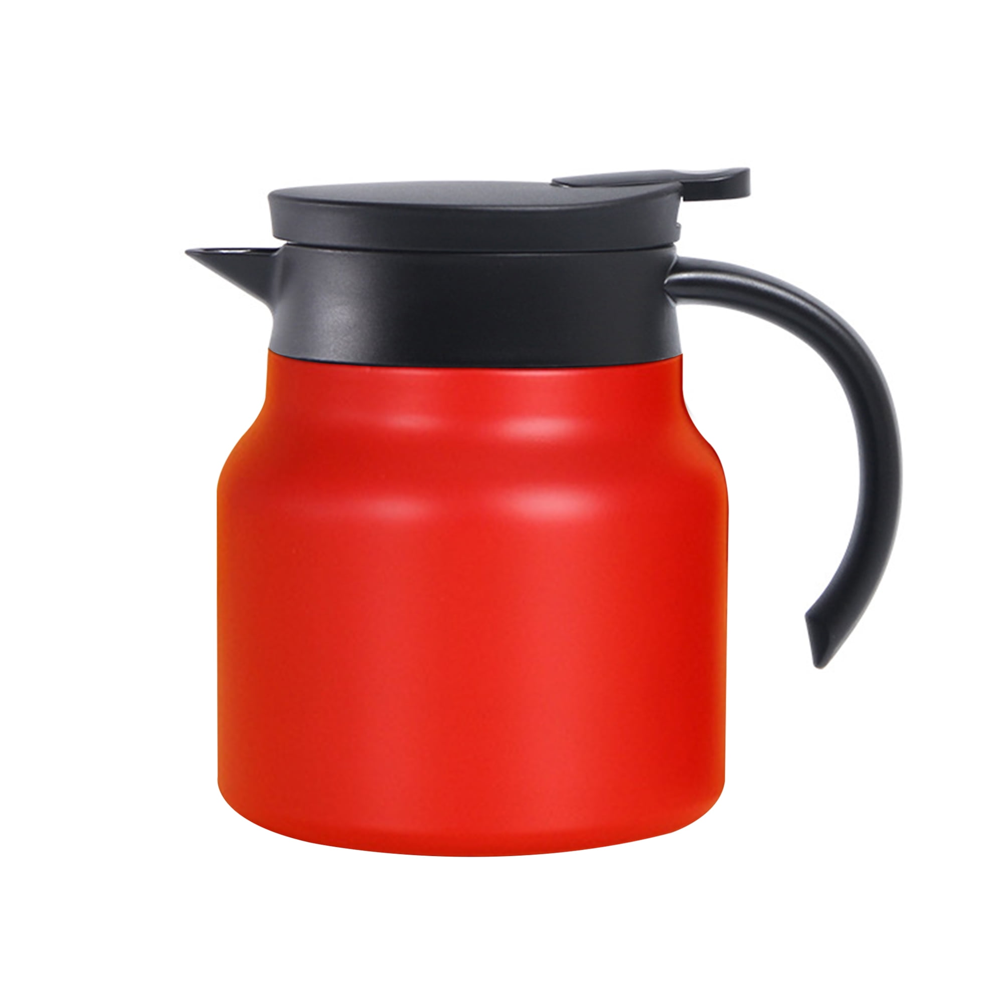 SSAWcasa Coffee Carafe 68oz Insulated Coffee Thermos Stainless Steel Vacuum  Thermal Pot Flask for Coffee, Hot Water, Tea, Hot Beverage - Keep 12 Hours  Hot, 24 Hours Cold (Red) 