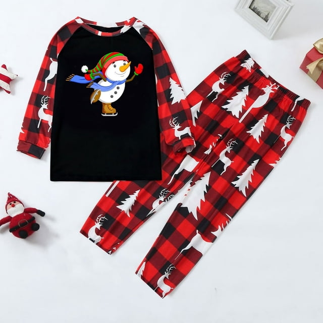Pyjamas de Noël Assortis pour Femmes, Ensembles de Pyjamas de Vacances pour la Famille