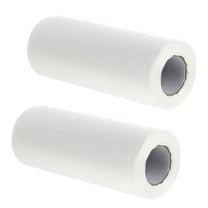 GOOHOCHY Disposable Furniture Cover 2 Rolls Plastic Dust Sheets for Decorating 14X7CM
