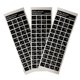 thumbnail image 1 of Pegatinas para teclado, letras de Ucrania, pegatina de botón impermeable, negro mate/transparente, 1 of 5