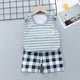 thumbnail image 2 of Children's Set Vest Set Boy Girl Clothes Casual Tracksuit Pure Cotton Clothing Summer Clothes Babies Kids Sports Outfit Kids Set, 2 of 6