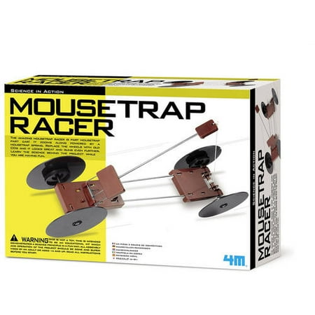 4M Mousetrap Racer Science Kit, STEM