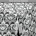 thumbnail image 4 of Antique Dog Crate Cover, Monochromatic Repetitive Pattern of Classic Baroque Swirls Motif Print, Easy to Use Pet Kennel Cover for Dogs, 35" x 23" x 27", Charcoal Grey and White, by Ambesonne, 4 of 6