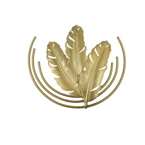 ERDOUY Metal Wall Art Decor for Living Room, Home Decor Living Room Wall Decor, Silhouette Wall Art(Gold)